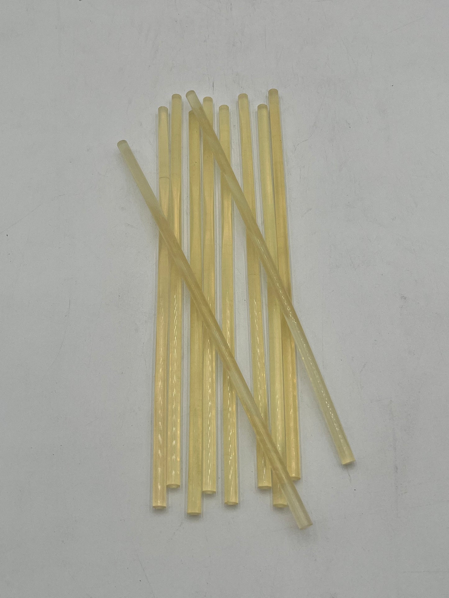 10 yellow hot glue gun sticks for floral arrangements, crafts and DIY projects. Sold by floralsuppliespoint1.com