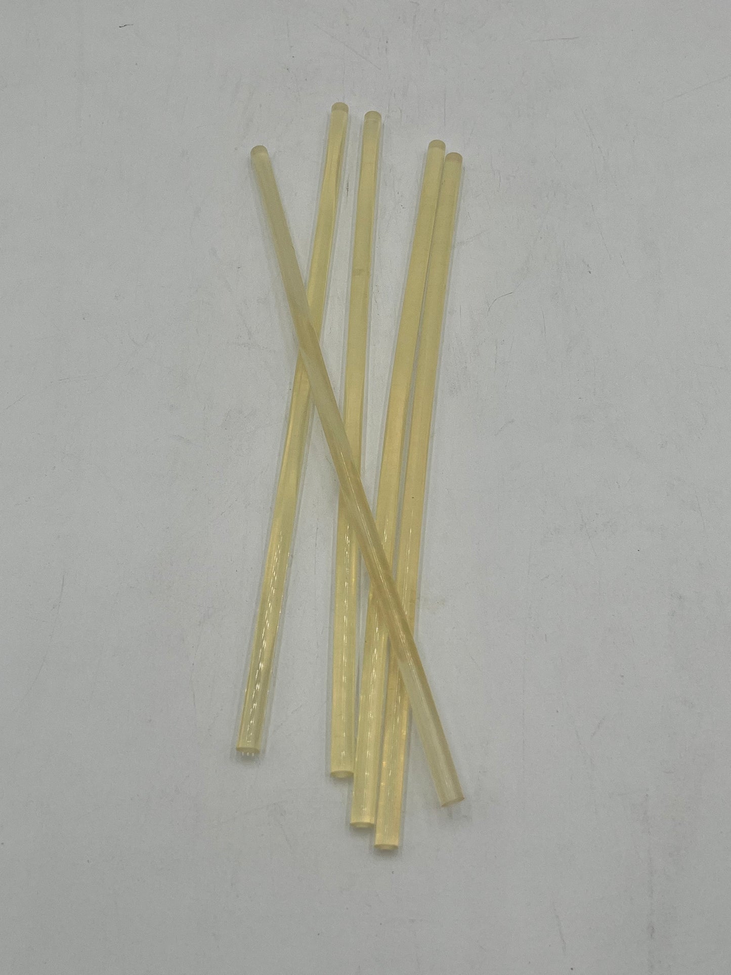 5 yellow hot glue gun sticks for floral arrangements, crafts and DIY projects. Sold by floralsuppliespoint1.com