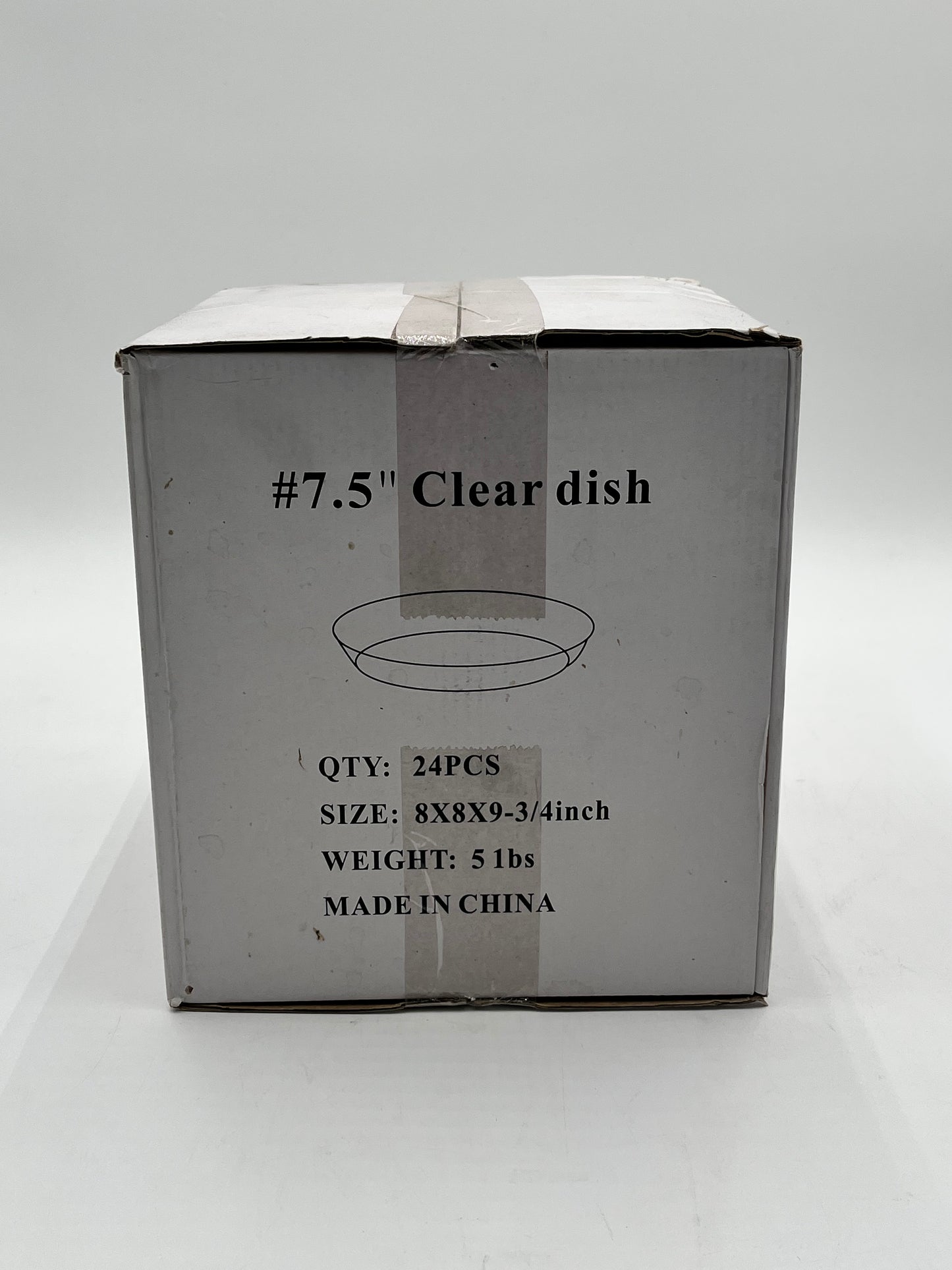 Clearview Floral Base in 7.5". Transparent, durable & reusable tray for floral designs, available in retail & wholesale @ floralsuppliespoint1.com
