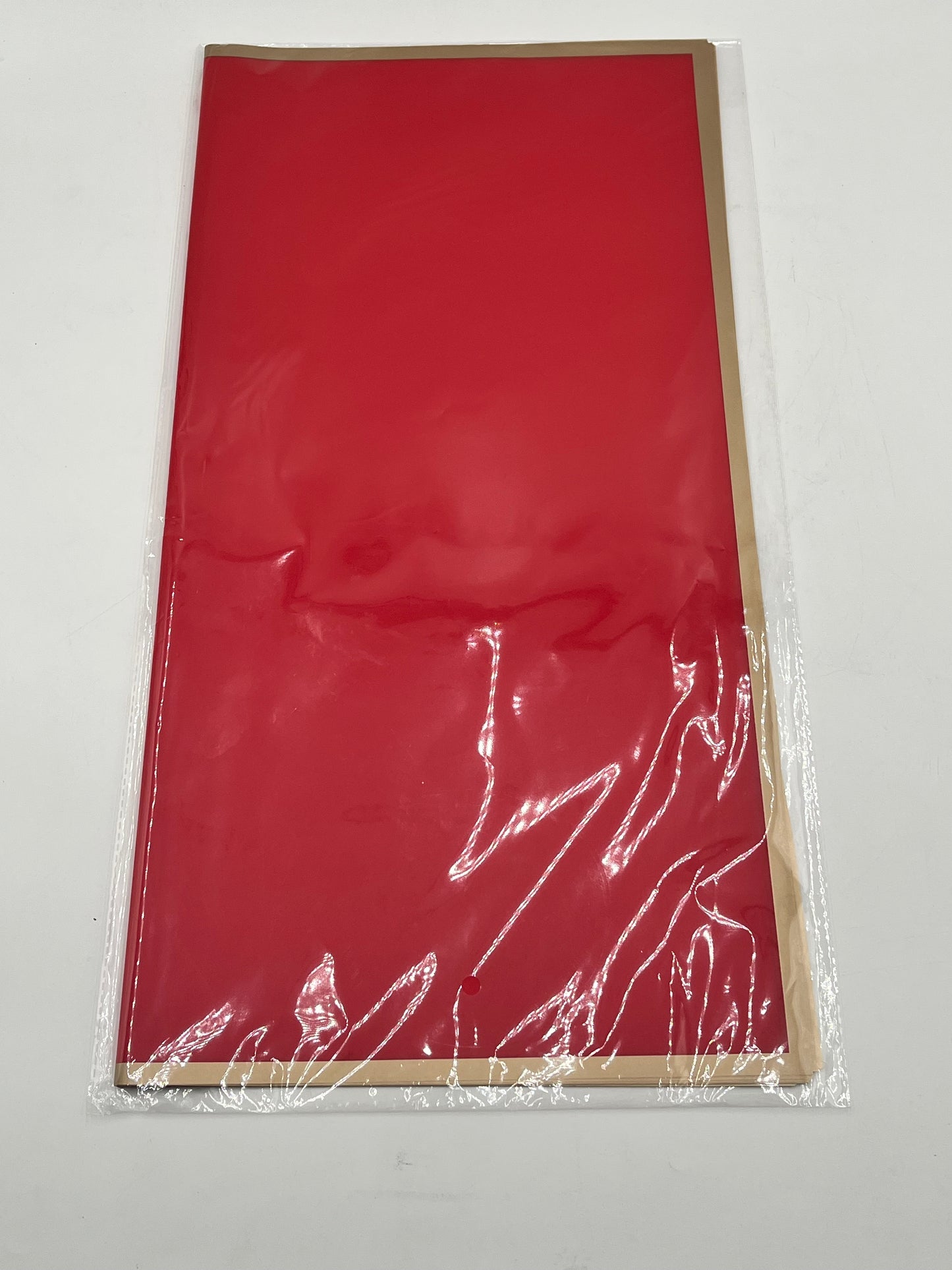 Gold Trim Collection floral wraps – 22x22” sheets (20 pack) a Luxe floral presentation. Available in red for $9.99 by floralsuppliespoint1.com