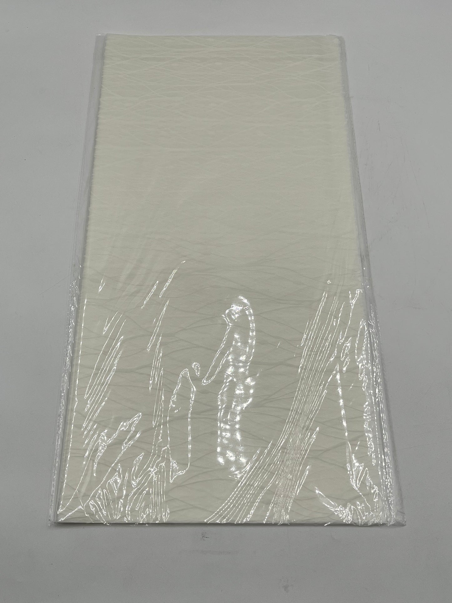 Gossamer Luxe Set– 22x22” web-pattern floral wrapping sheets in White. Elegant, modern & sold in packs of 20 for $9.99 by floralsuppliespoint1.com
