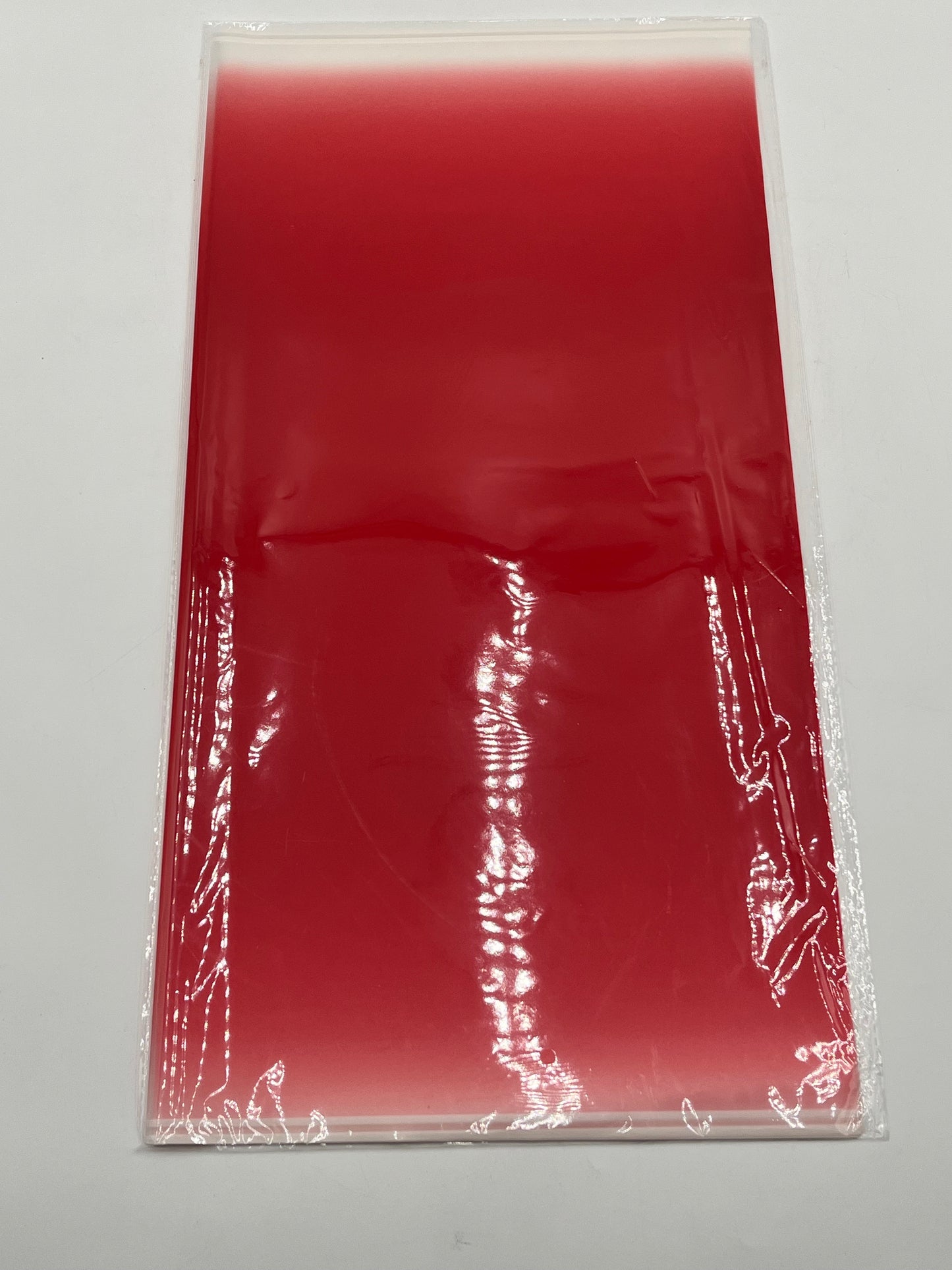 Gradient wrapping sheets for floral bouquets, gift packaging & DIY gifting in Red, 20x20 inches & available at floralsuppliespoint1.com for $9.99