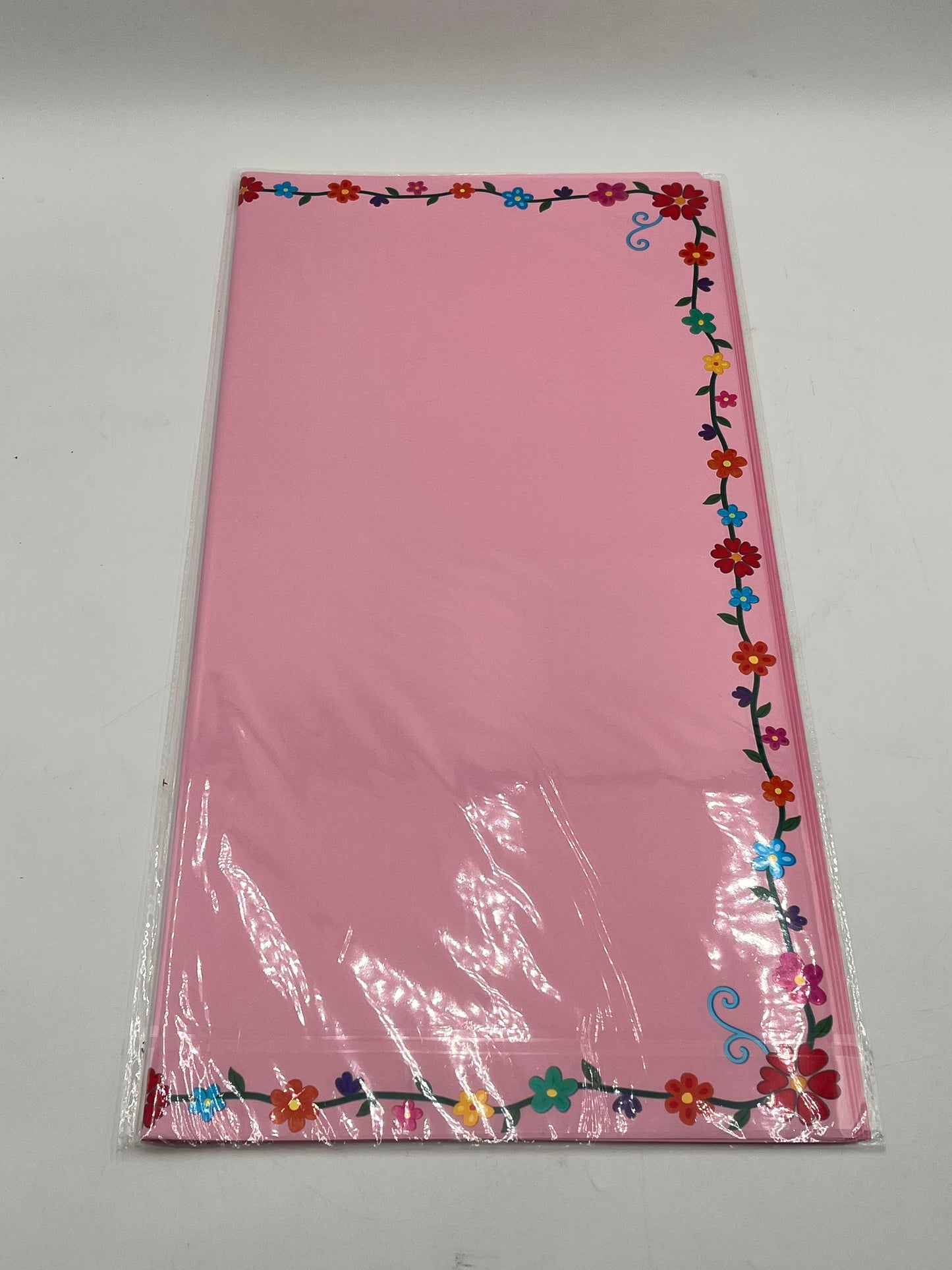 Flower Border Wrapping Paper