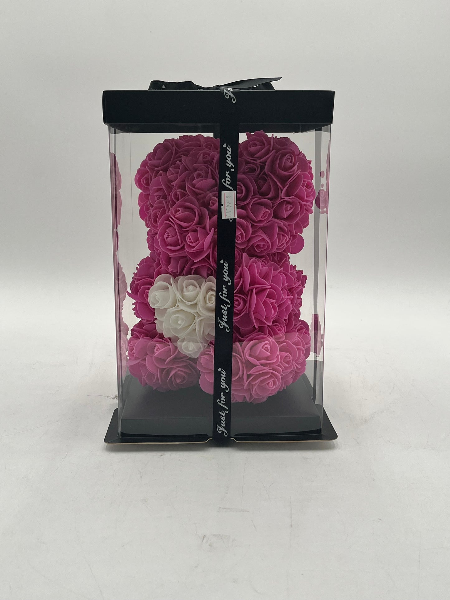 Rose Foam Bear- Medium