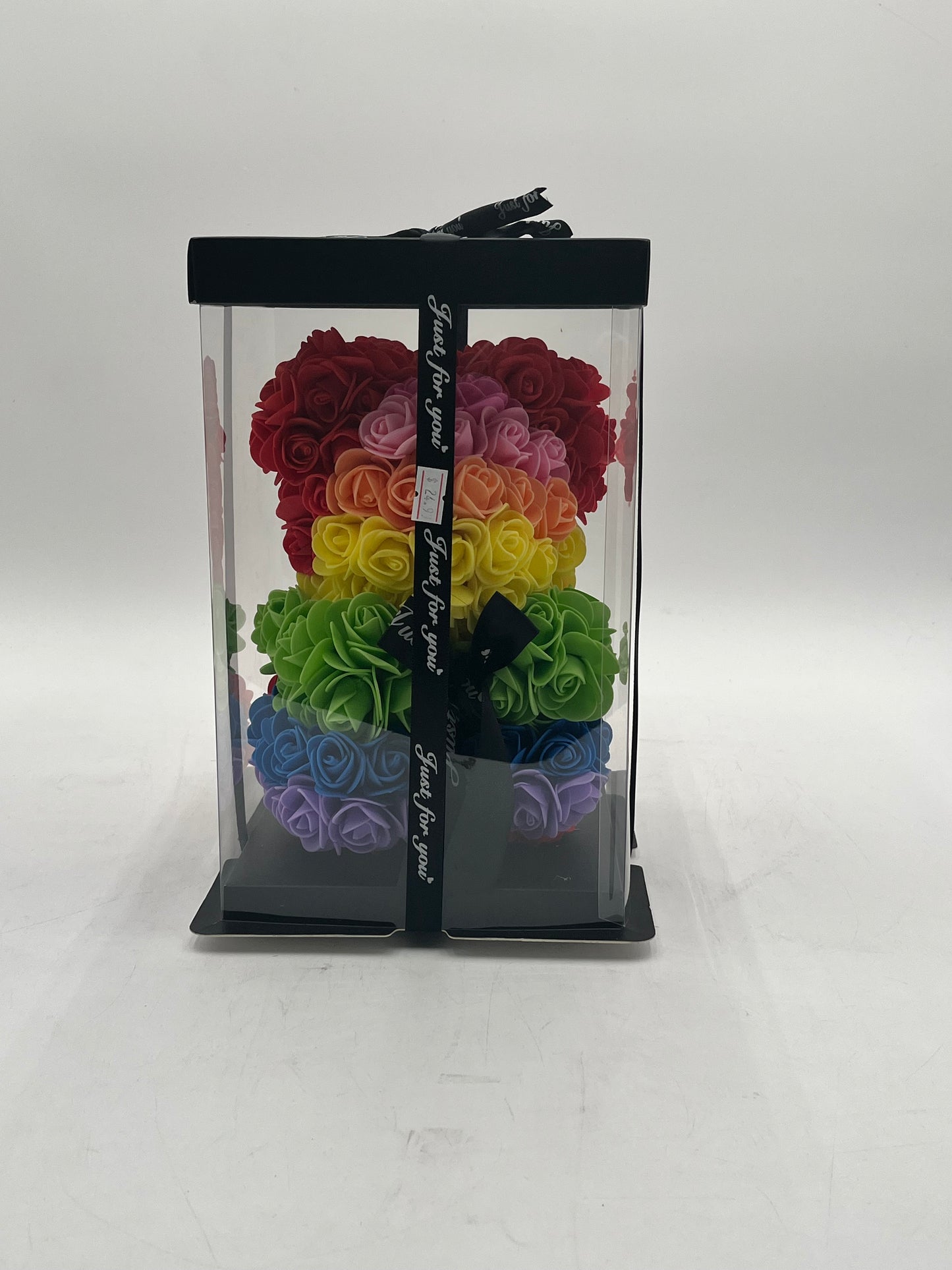 Rose Foam Bear- Medium