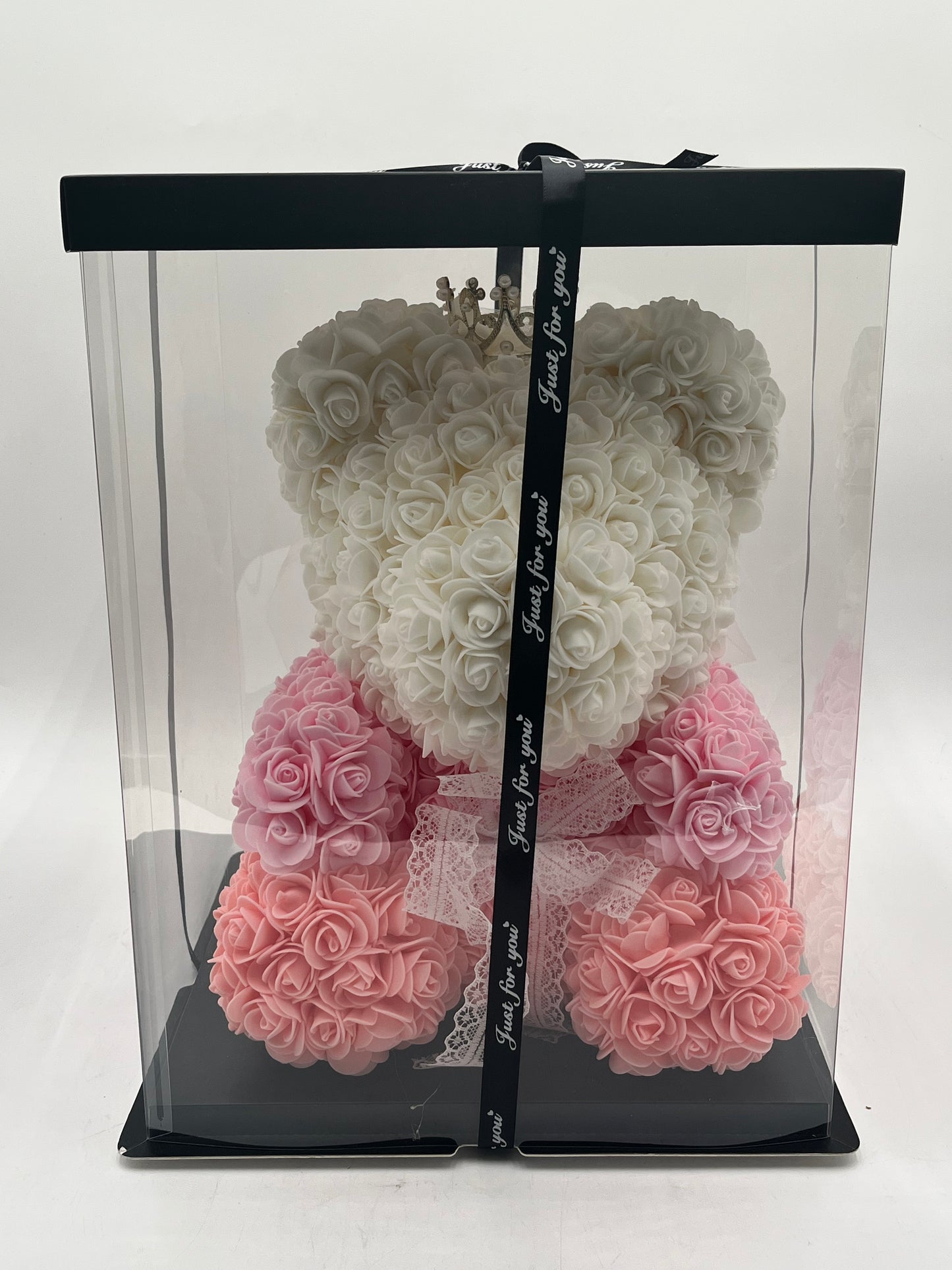 Rose Foam Bear- Large