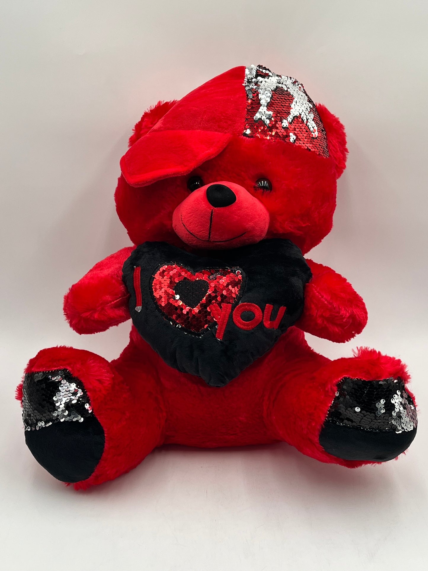 Red Hat- I Love You Bear Set