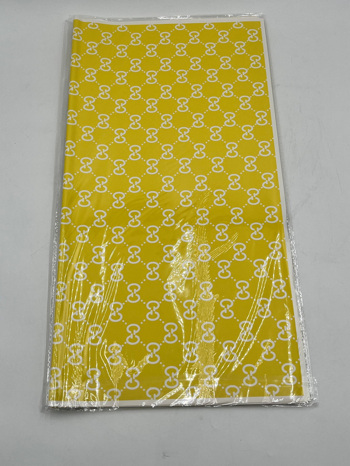 Luxury wrapping paper by floralsuppliespoint1.com. Premium quality, waterproof, available in Yellow, perfect for florists, events & luxury packaging