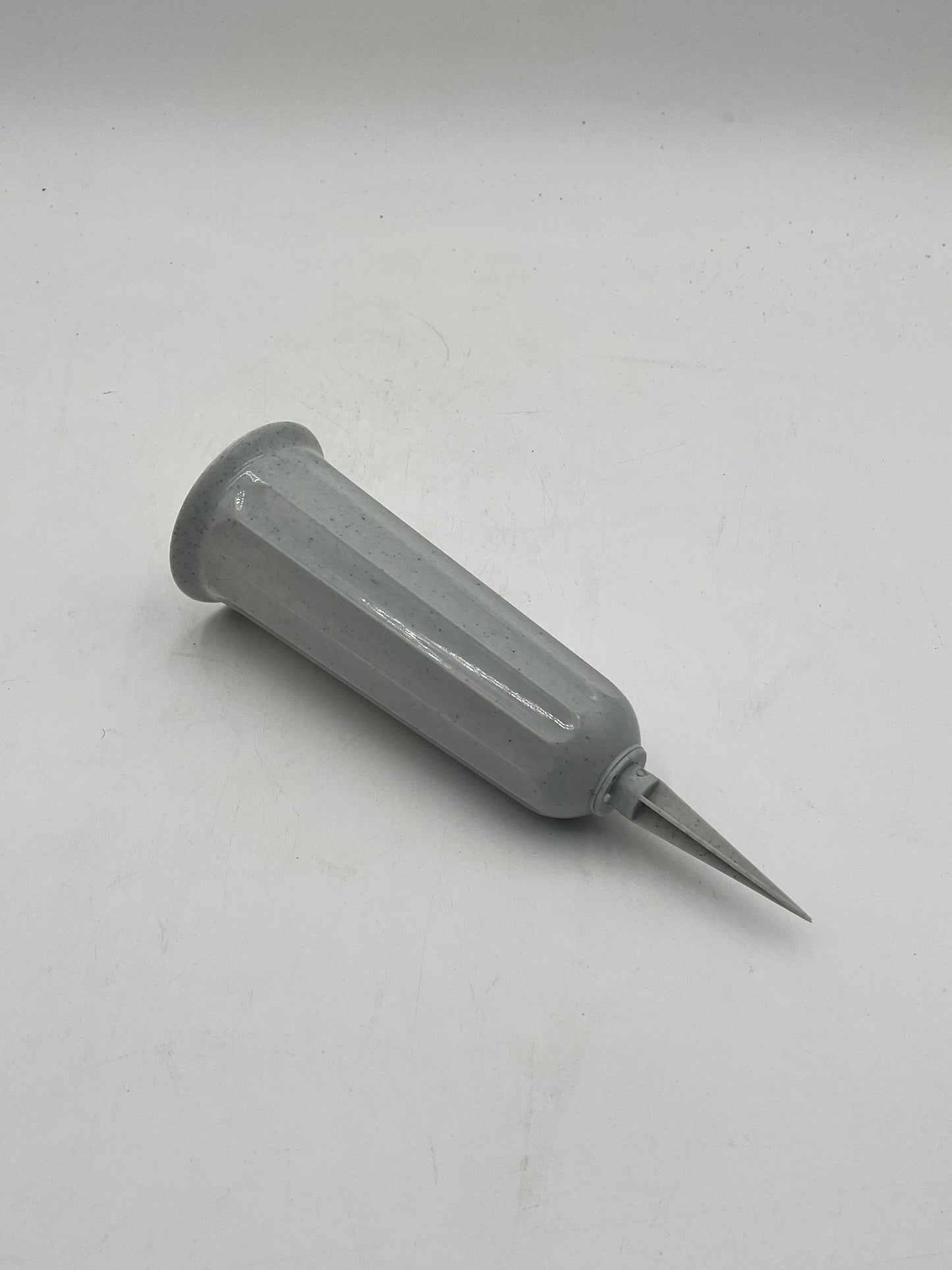 Cemetery flower holders with ground spikes in grey. Durable, versatile & only $3.99. Available @ floralsuppliespoint1.com