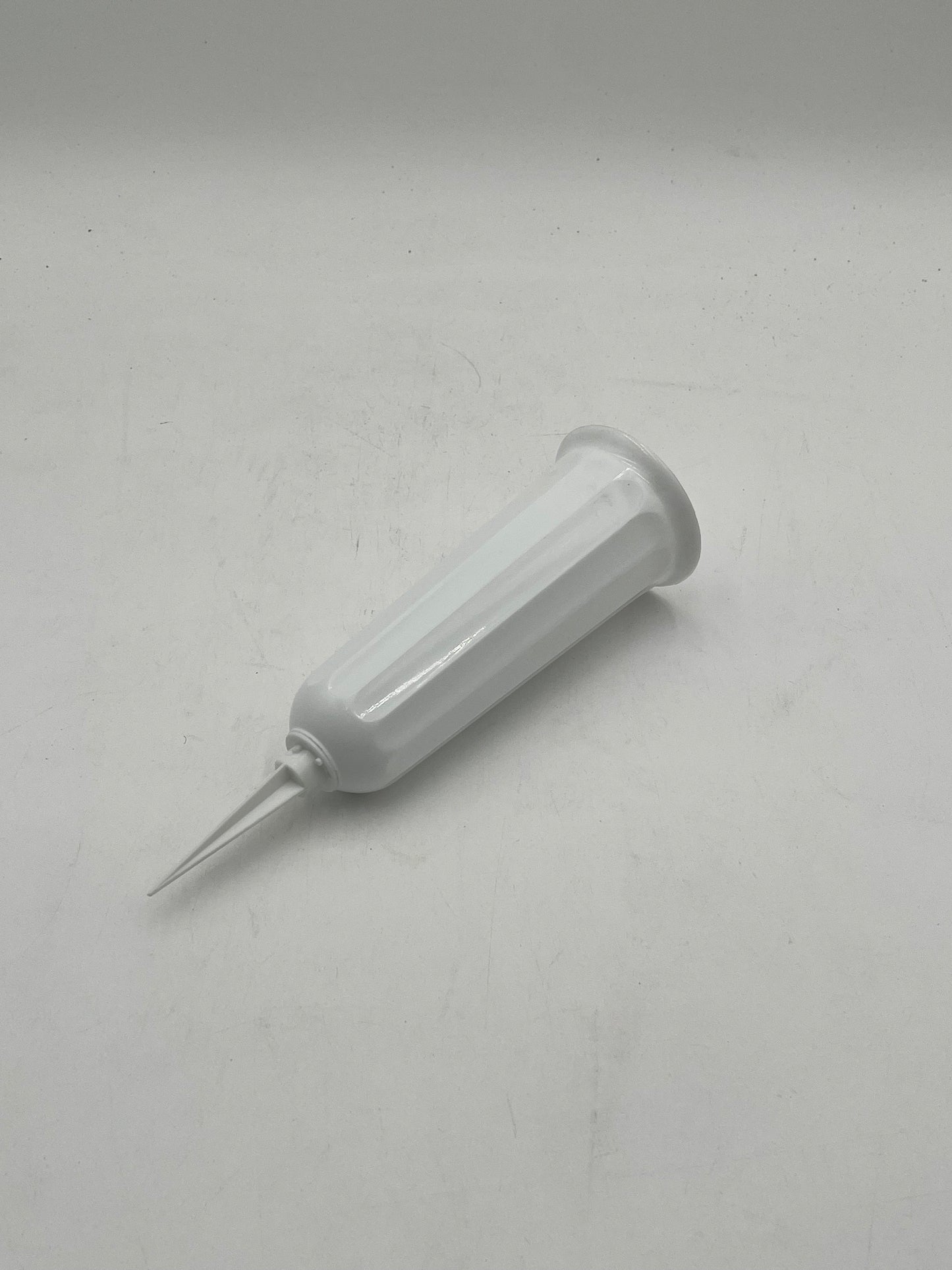 Cemetery flower holders with ground spikes in white. Durable, versatile & only $3.99. Available @ floralsuppliespoint1.com