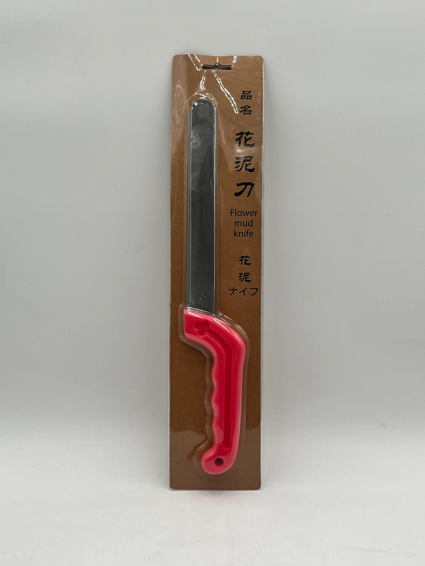 Professional Floral Foam Cutting Knife with red, black, orange, lavender, and purple handles, sold by floralsuppliespoint1.com for $7.99.