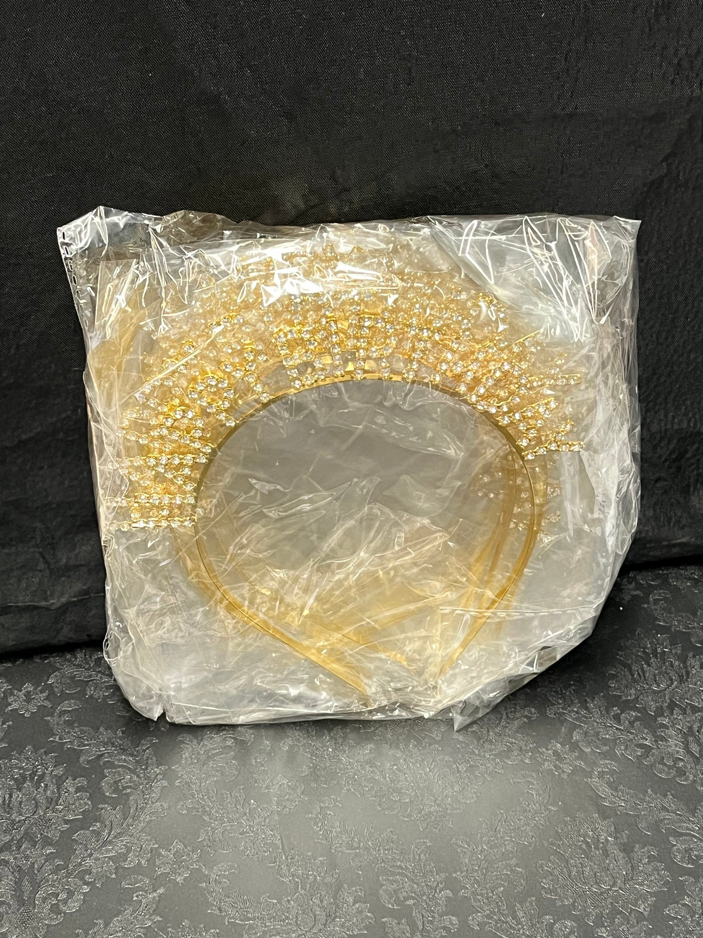 Rhinestone Happy Birthday headbands in gold, rose gold, and silver –Wholesale 10pack $34.99 sold by floralsuppliespoint1.com