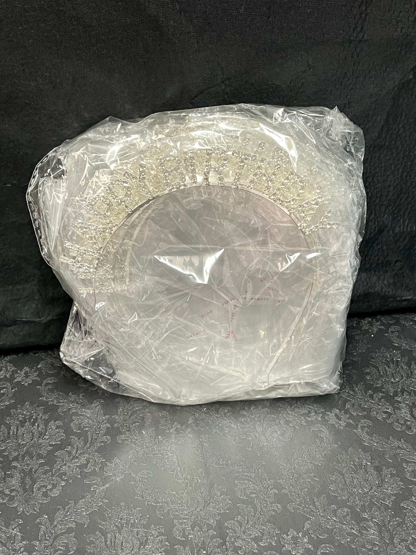 Rhinestone Happy Birthday headbands in gold, rose gold, and silver –Wholesale 10pack $34.99 sold by floralsuppliespoint1.com