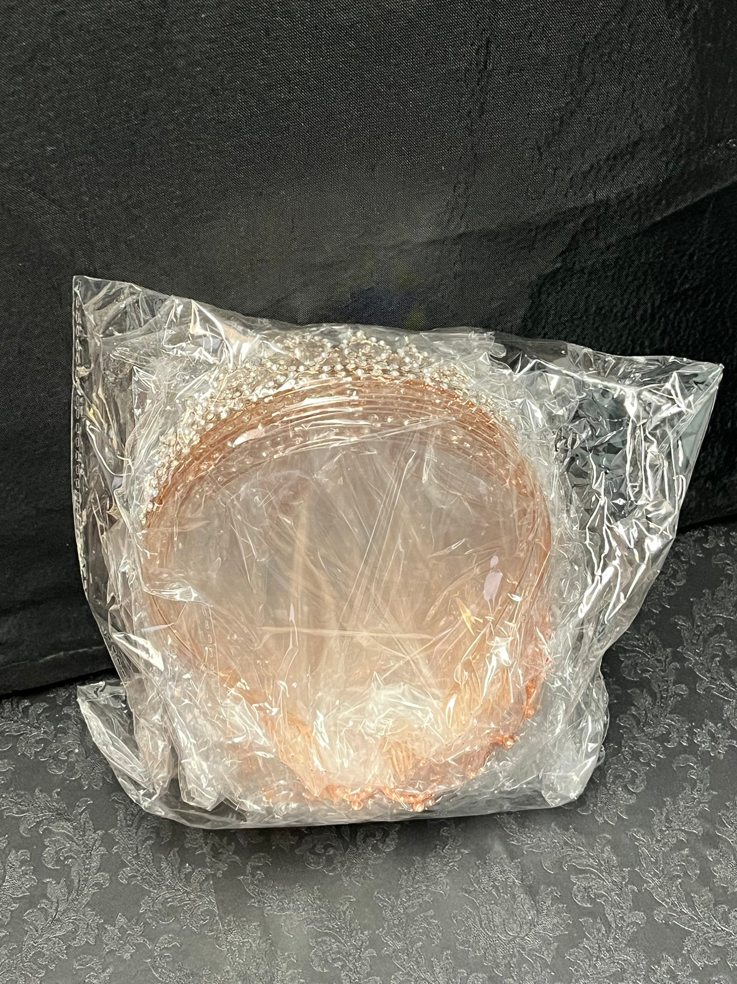 Royal Crystal Tiara Headband in gold, rose gold, and silver, sold wholesale(10 Pack) $34.99 by floralsuppliespoint1.com. Ideal for birthdays & celebrations.