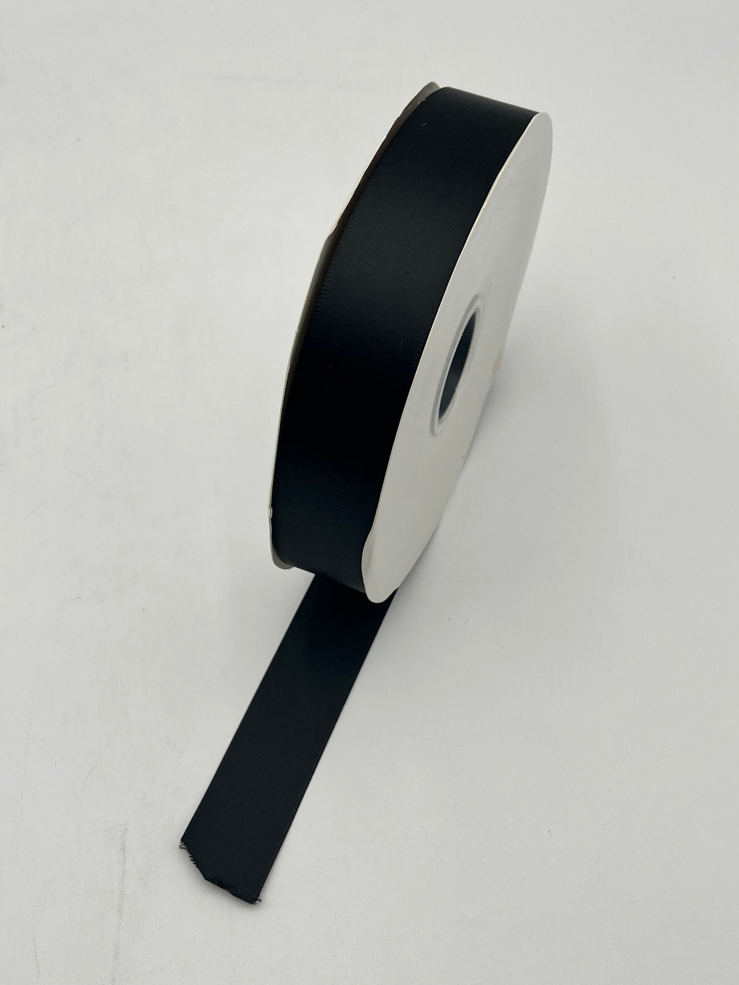 1.25" satin ribbon rolls, 100 yards in Black for florals, crafts & décor. Sold by floralsuppliespoint1.com.