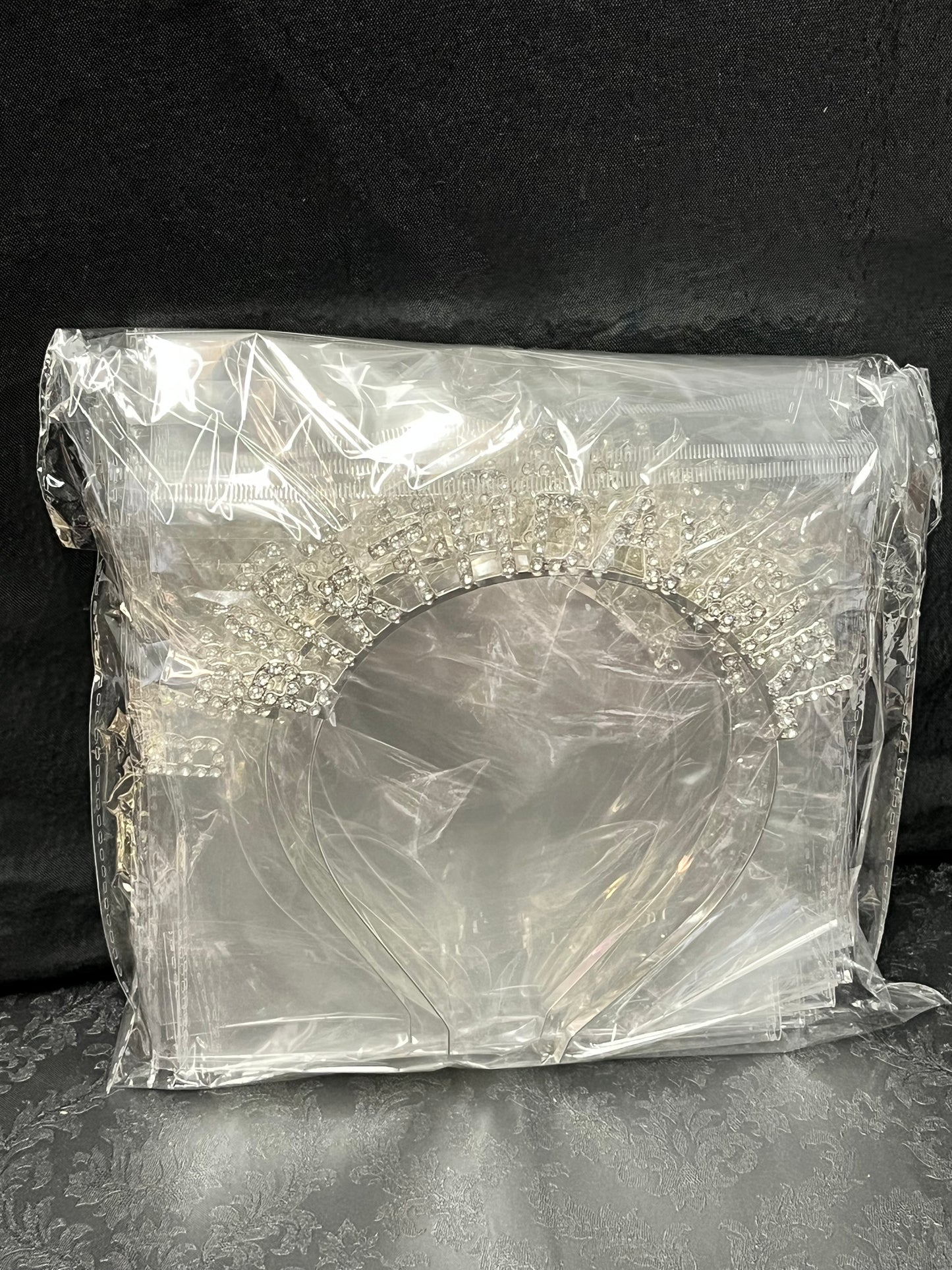 Rhinestone “Birthday Girl” Headband in silver, sold wholesale (10Pack) $34.99 by floralsuppliespoint1.com. Ideal for parties & birthdays.