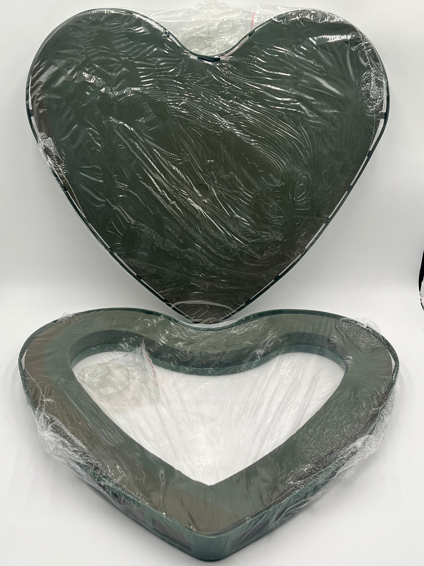 XXLarge 20x22 floral foam heart wreaths, solid & open center. Perfect for tributes, weddings, and floral displays. Sold by floralsuppliespoint1.com