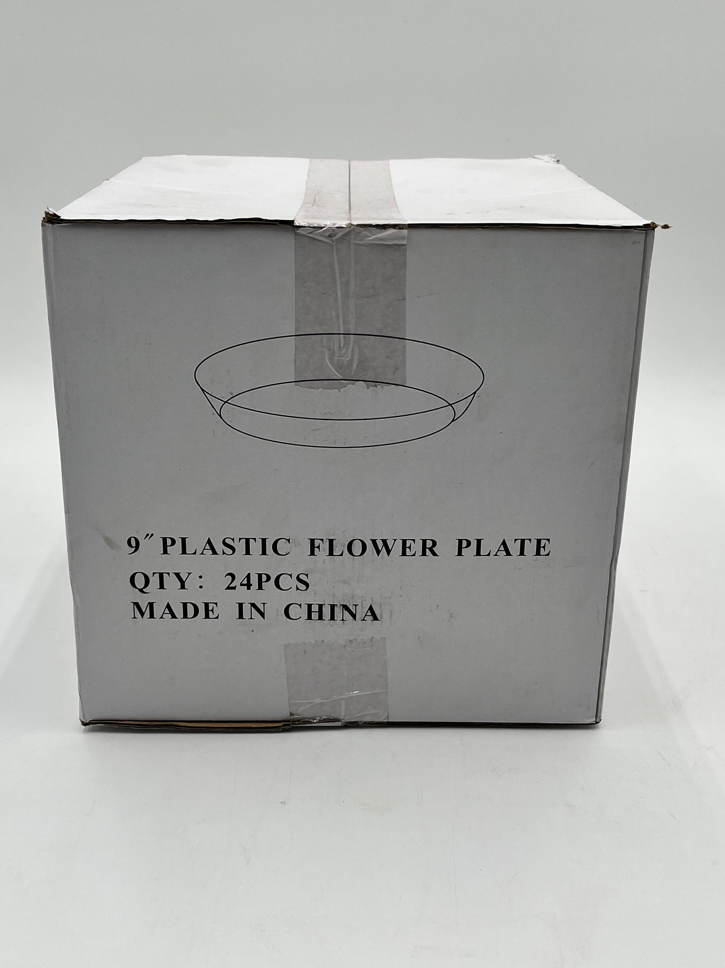 Clearview Floral Base in 9". Transparent, durable & reusable tray for floral designs, available in retail & wholesale @ floralsuppliespoint1.com