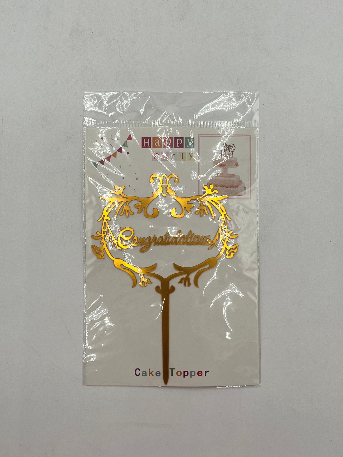 Luxe Gold Toppers add elegance to floral arrangements, cakes, décor & crafts. Sold individually or wholesale 20-pack by floralsuppliespoint1.com