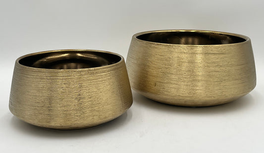 Brushed Elegance Vessel