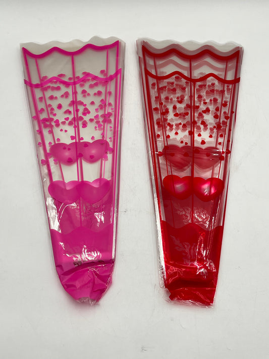 Floating Heart Sleeves 50 sheets