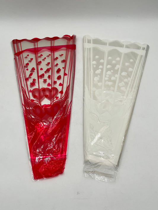 XL Floating Hearts Sleeves 50 sheets