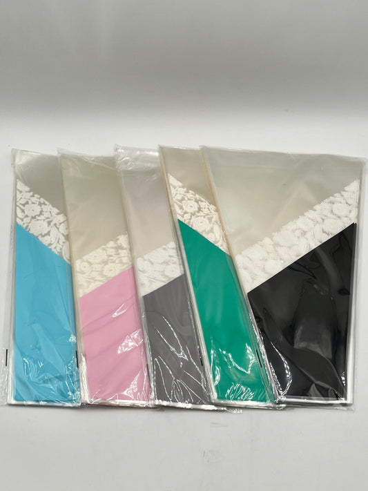 Vertical Flowers Sleeves 50 sheets