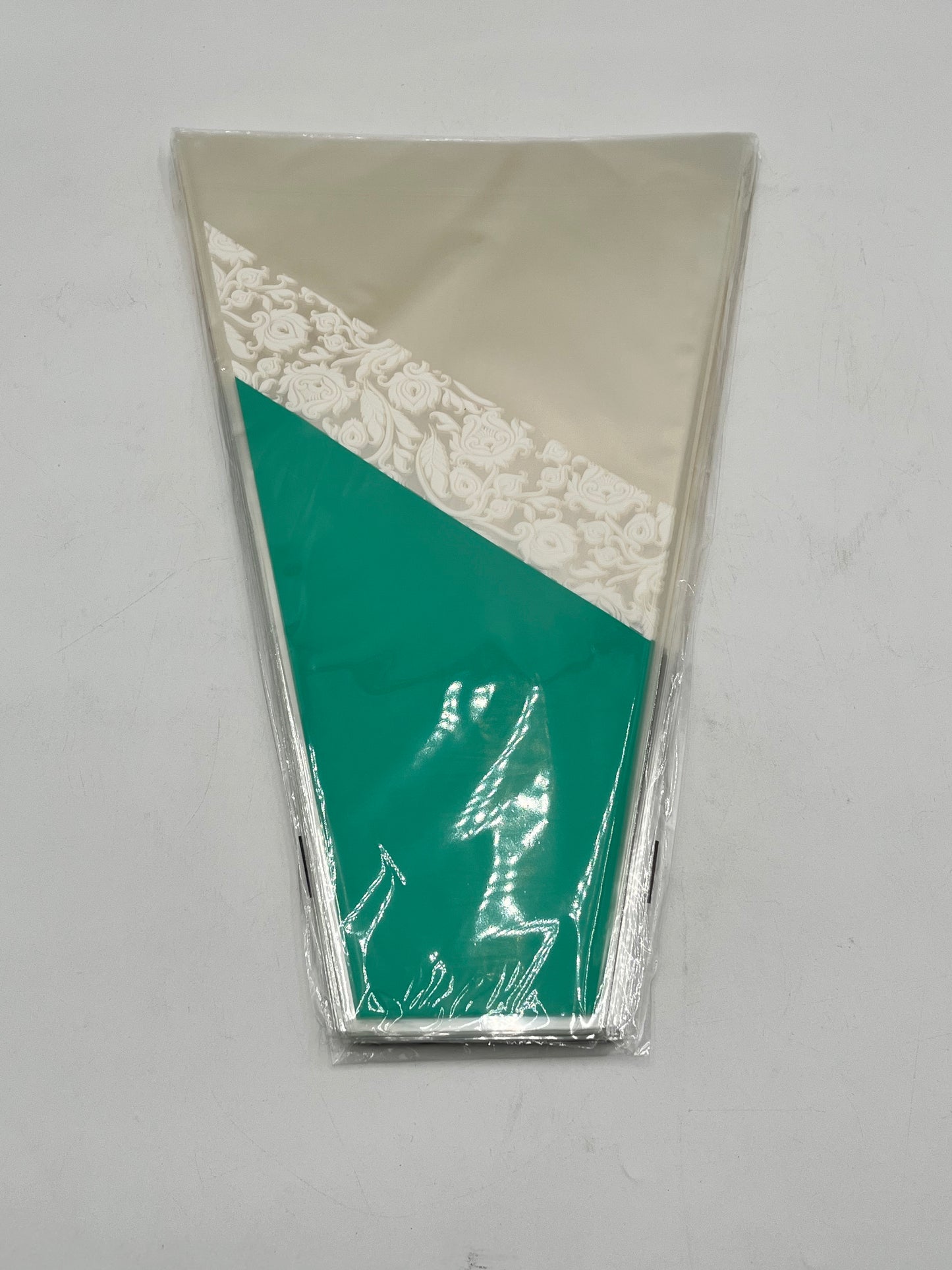 Vertical Flowers Sleeves 50 sheets