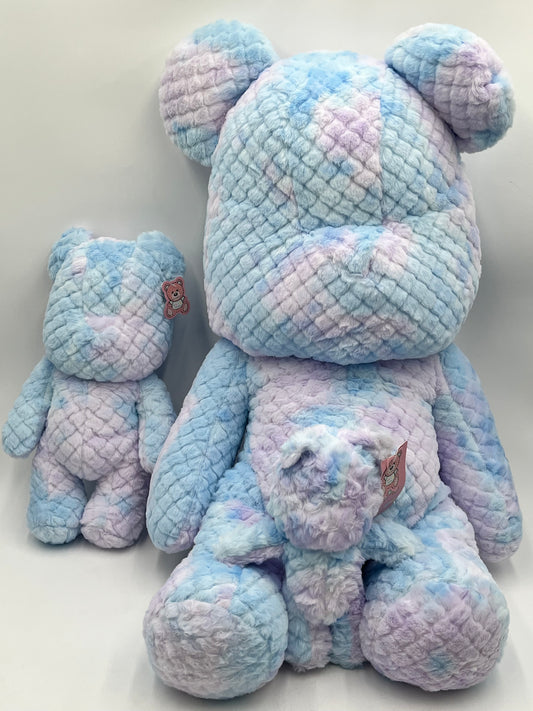 Blue Cotton Candy Bear