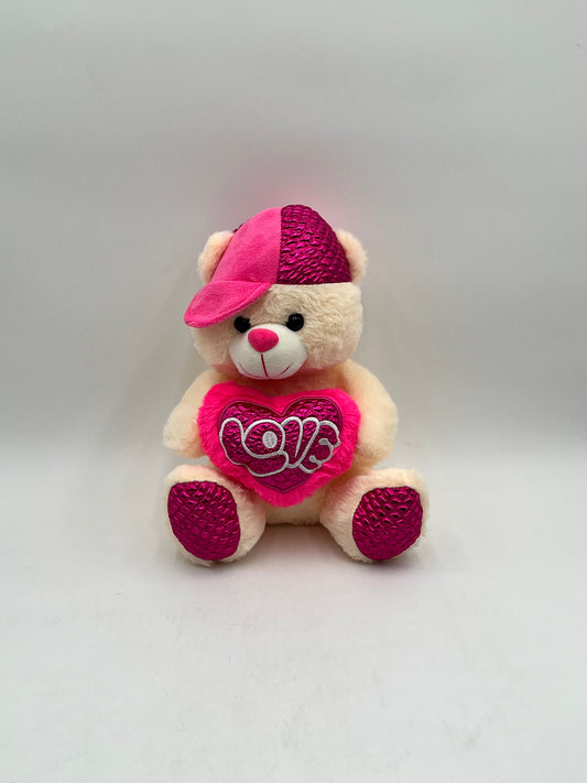 Pink Hat Love- Bear