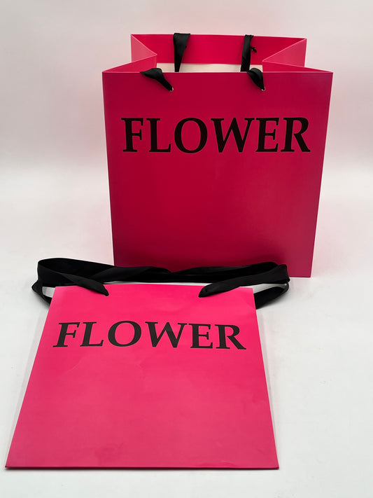 Hot Pink Flower Bag