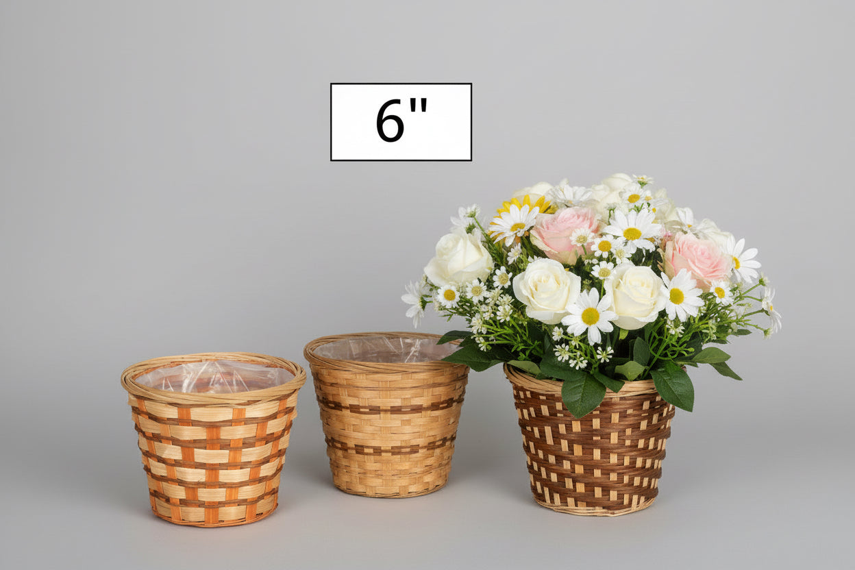Floral Pot Basket