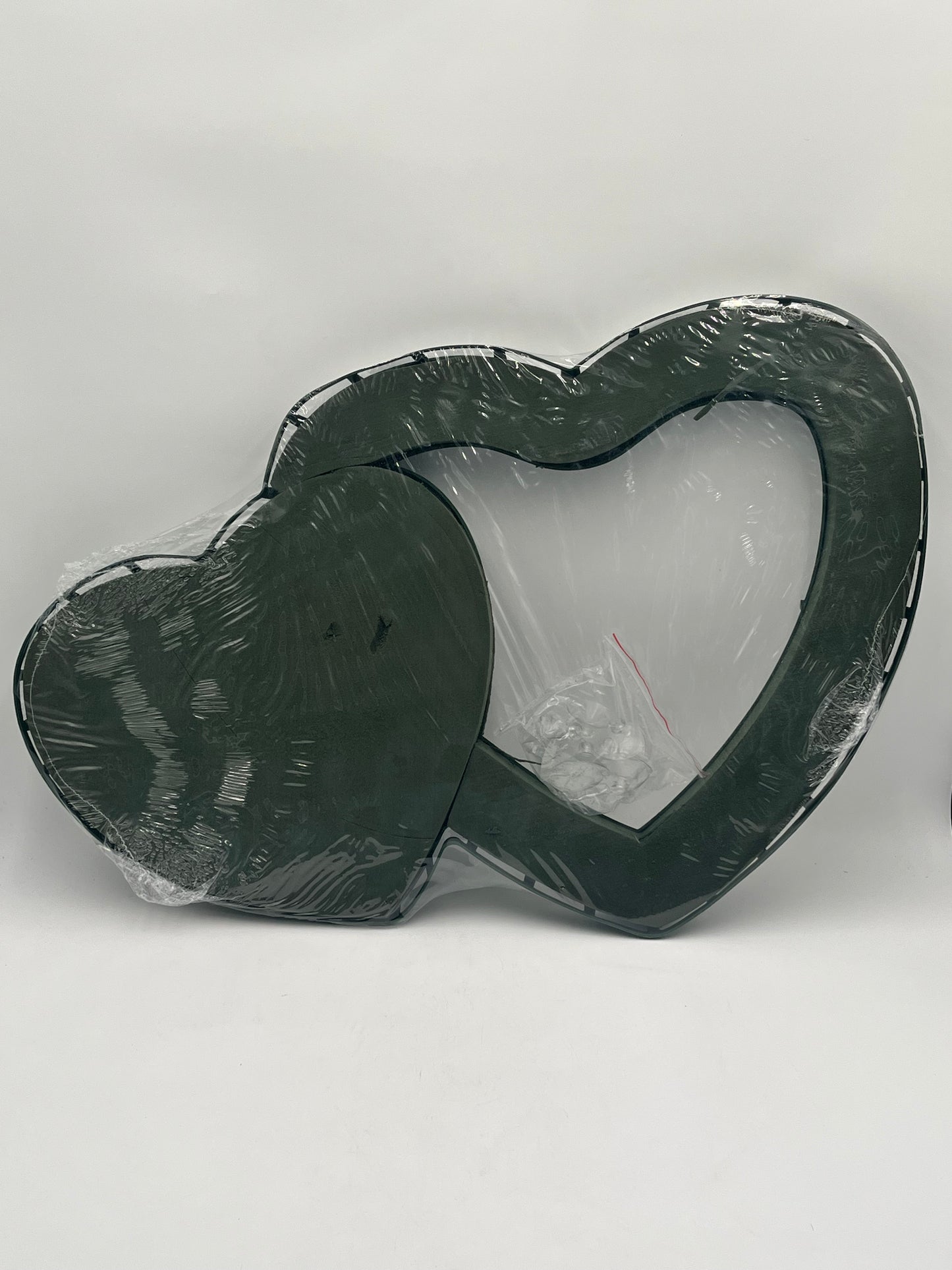 Double heart floral foam wreath bases 18x28 – with an open center or solid. Perfect for floral arrangements, weddings & crafts. Sold by floralsuppliespoint1.com