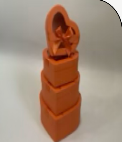 Heart Box 4 Piece Set