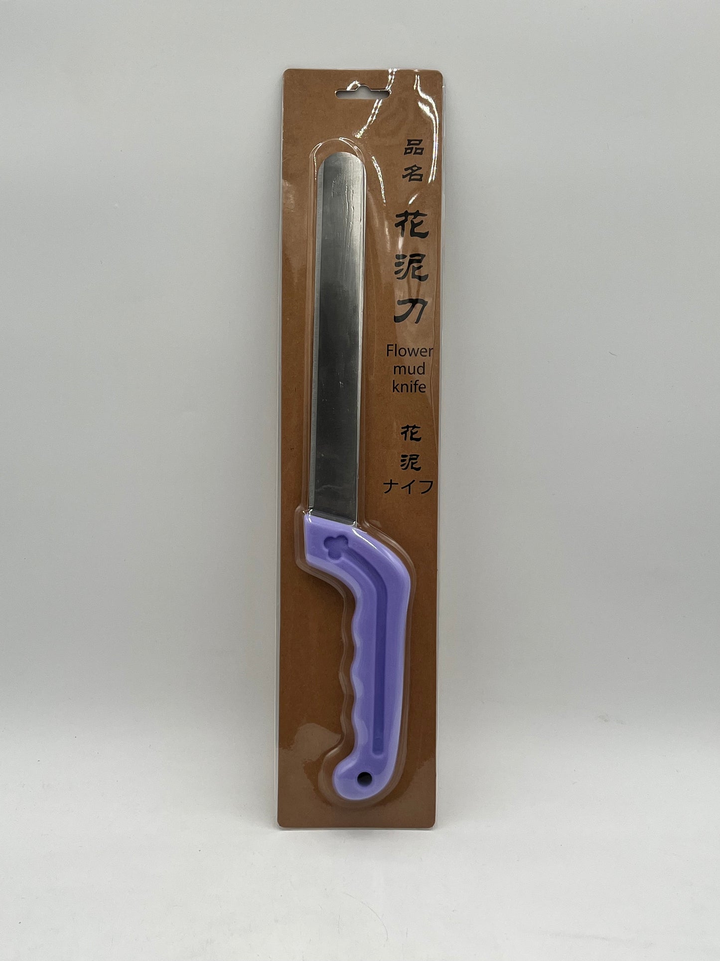 Professional Floral Foam Cutting Knife with red, black, orange, lavender, and purple handles, sold by floralsuppliespoint1.com for $7.99.