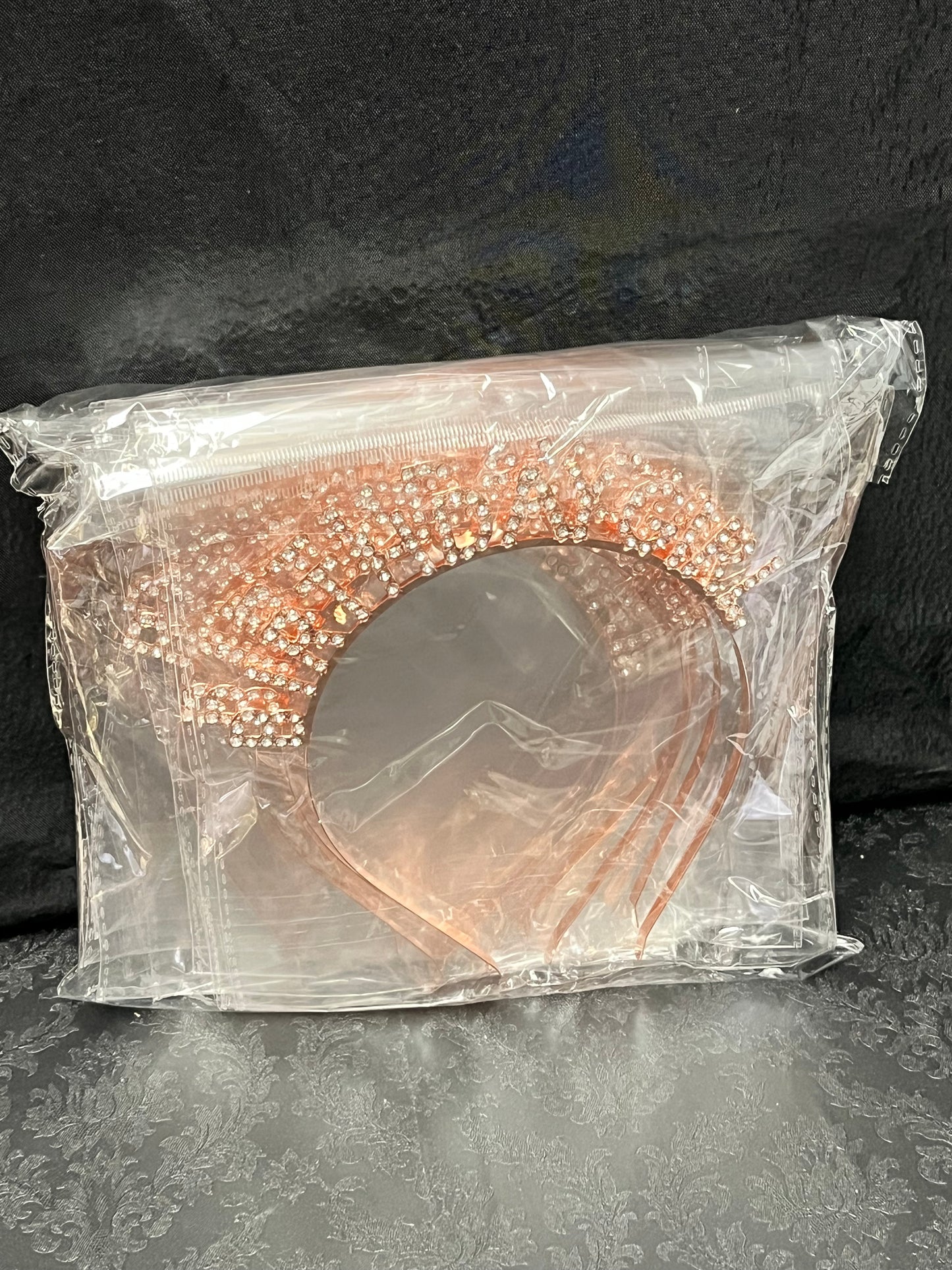 Rhinestone “Birthday Girl” Headband in rose gold, sold wholesale (10Pack) $34.99 by floralsuppliespoint1.com. Ideal for parties & birthdays.