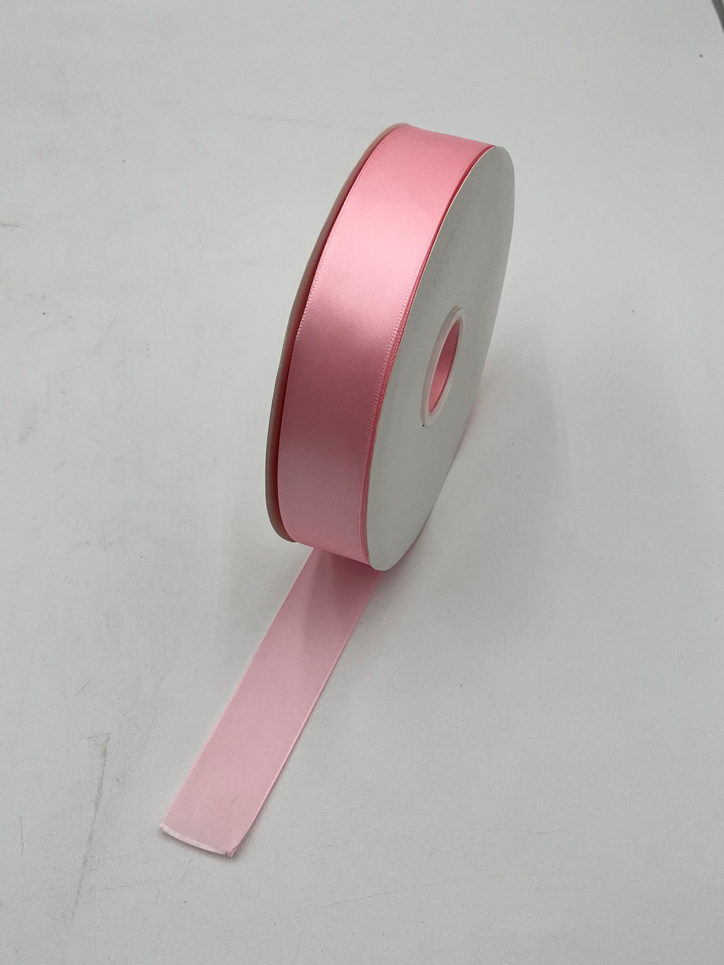 1.25" satin ribbon rolls, 100 yards in Pink for florals, crafts & décor. Sold by floralsuppliespoint1.com.