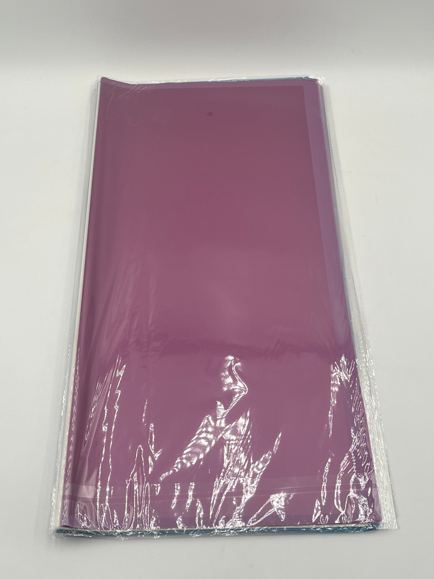 Translucent wrapping papers with 1/4" accent trim in Lilac color. 20-pack sheets elevate bouquets, gifts & baskets. Sold by floralsuppliespoint1.com for $9.99