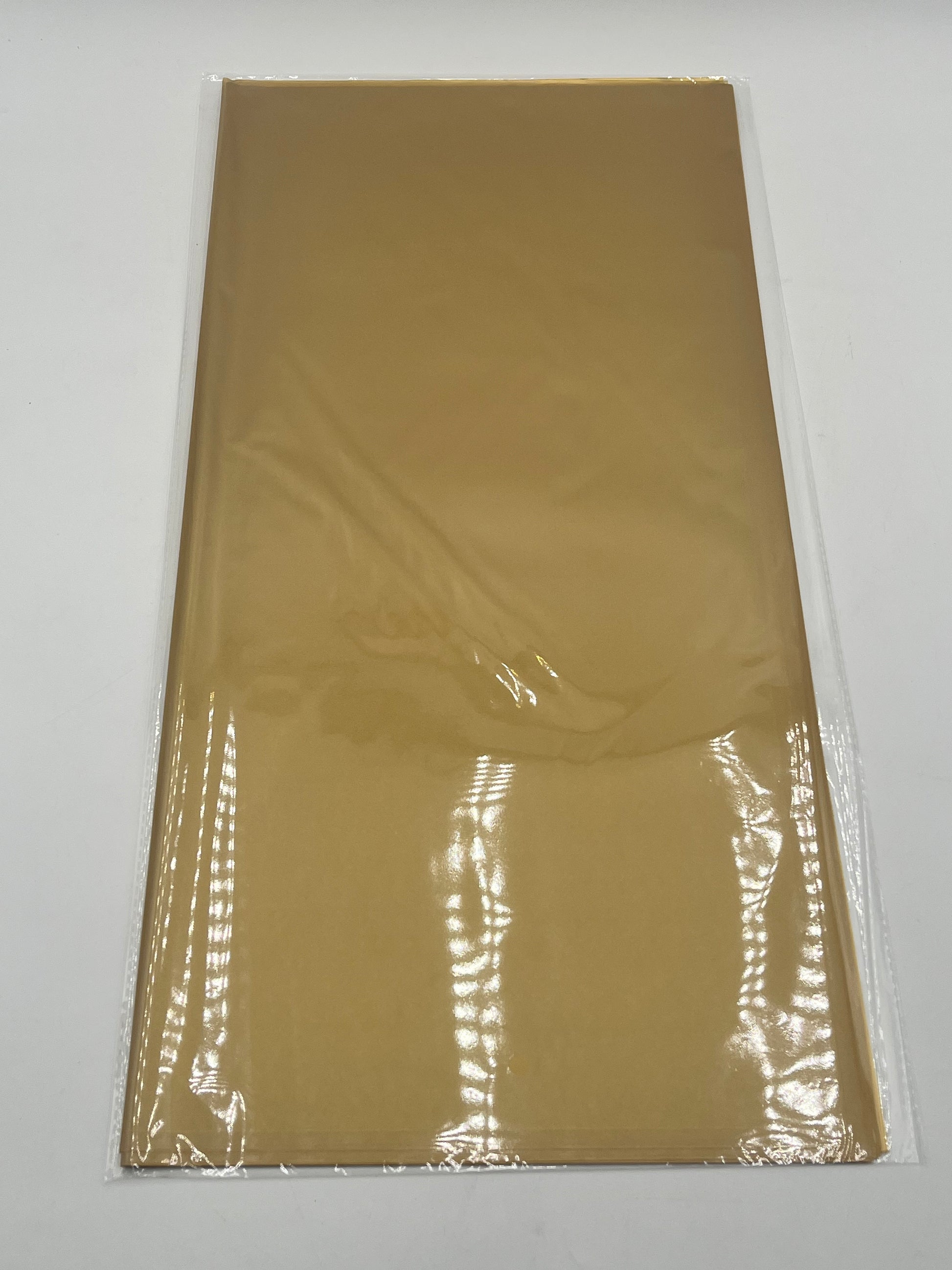 Translucent wrapping papers with 1/4" accent trim in 24K gold color. 20-pack sheets elevate bouquets, gifts & baskets. Sold by floralsuppliespoint1.com for $9.99