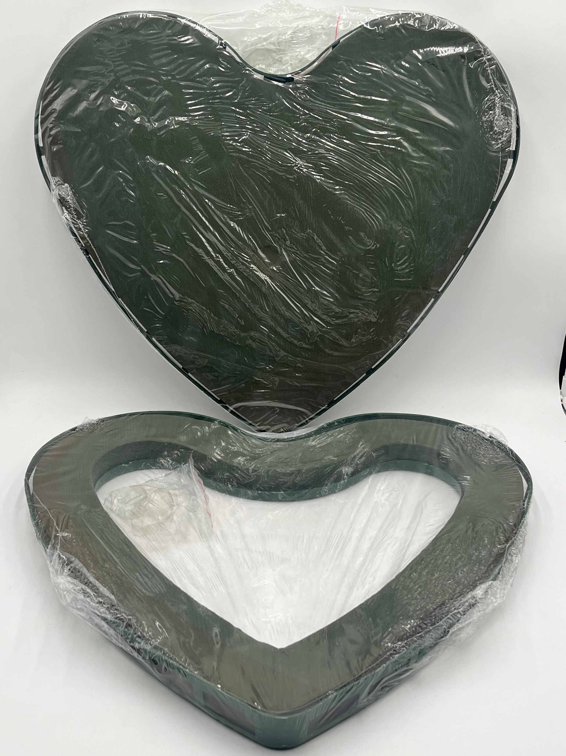 XXLarge 20x22 floral foam heart wreaths, solid & open center. Perfect for tributes, weddings, and floral displays. Sold by floralsuppliespoint1.com